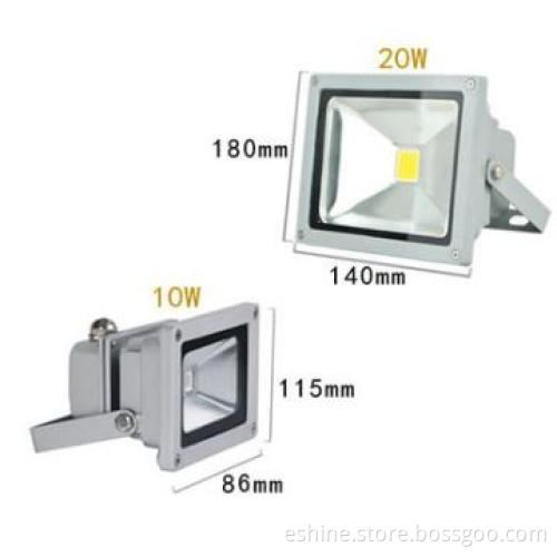 LED floodlight 10W 20W 30W 50W 70W 80W 100W